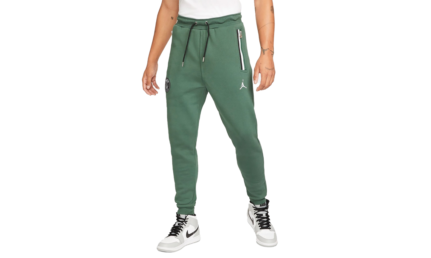 X PSG Paris Saint German Statement Fleece Pants "Green'" DB6504 333