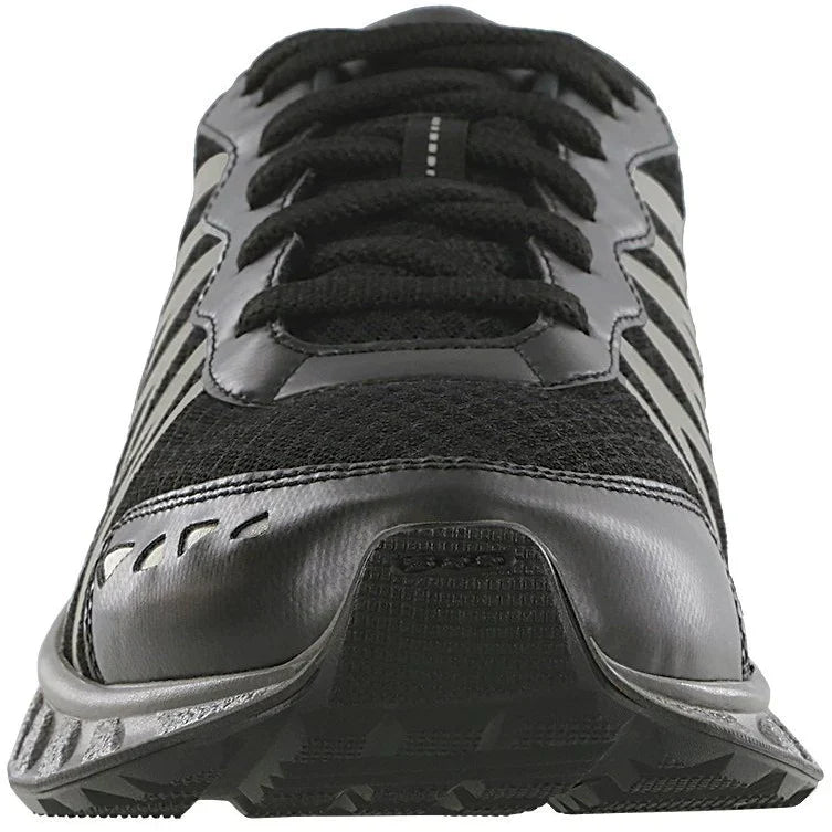 Men's Pursuit Lace Up Sneaker in Black/Gray