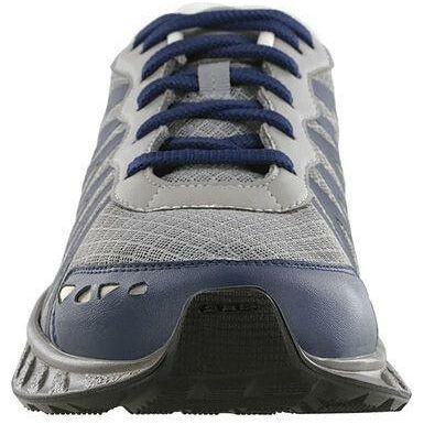 Men's Pursuit Lace Up Sneaker in Gray/Navy