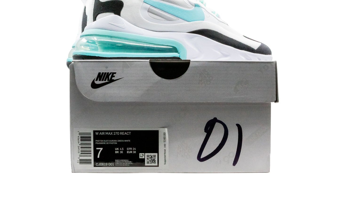 AIR MAX 270 REACT WMNS"Photon Dust" CJ0619 001