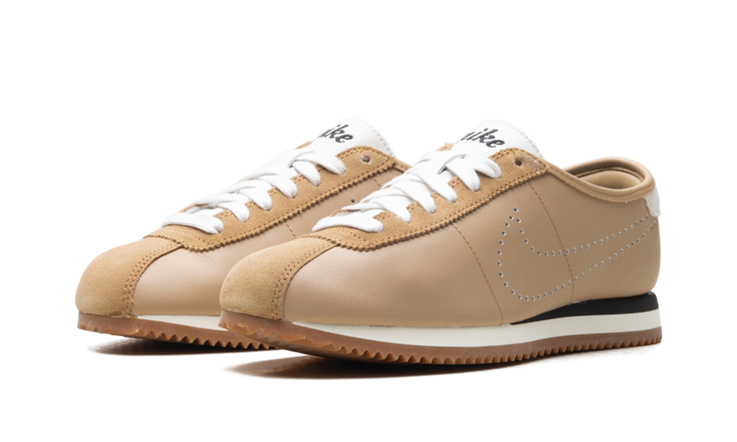 Cortez Leather WMNS"Perforated Swoosh - Pale Shale" HQ1841 200