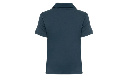 YOON Short-Sleeve Polo Top WMNS"Armoury Navy/ White" FZ0276 478