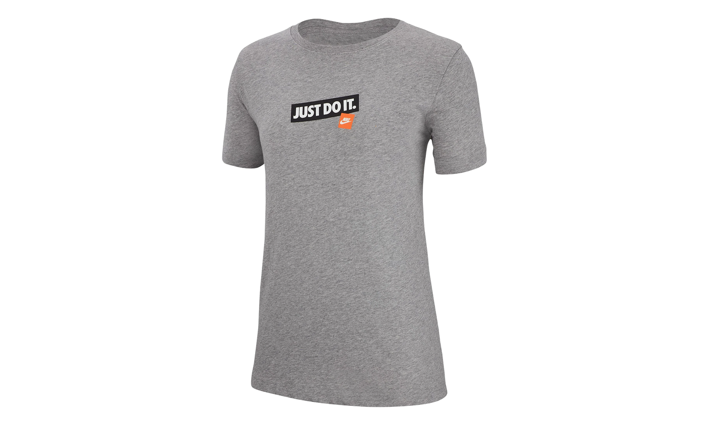 NSW Just Do It T Shirt WMNS"Grey" AR3894 063