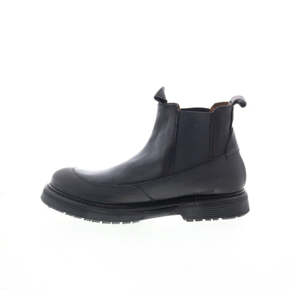 Ronny Mens Black Synthetic Slip On Chelsea Boots