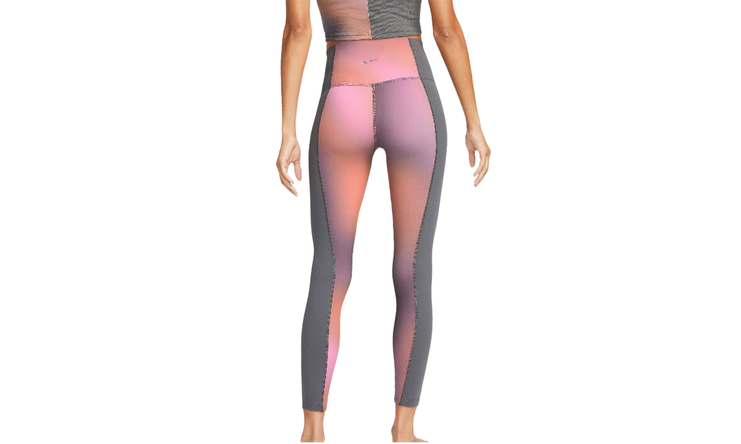 Womens Yoga Dri-fit - Tight Fit Leggings"IRON GREY/MULTI COLOR" DQ6427 068