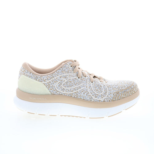 Alegria Roll On RRR2-7622 Womens Beige Wide Lifetsyle Sneakers Shoes