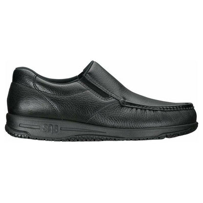 Men's Navigator SR Slip Resistant Non Slip Loafer in Black