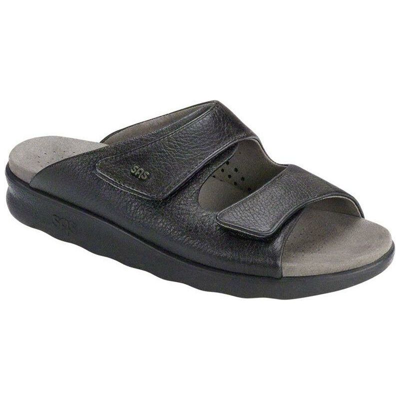 Women's Cozy Slide Sandal in Black