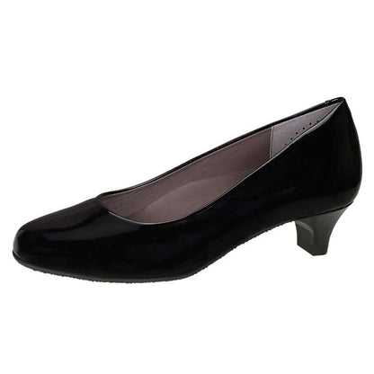 Women's Elaine Kitten Heel in Black Patent