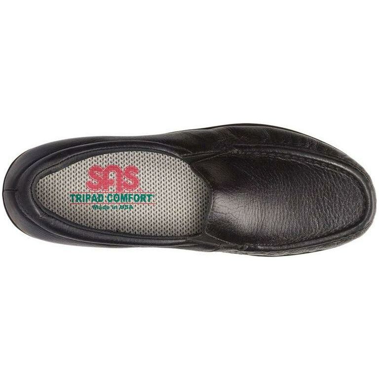 Women's Twin Slip On Loafer in Black