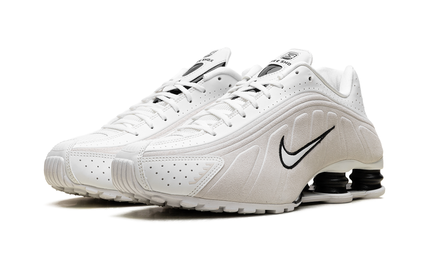 Shox R4 WMNS"White Black Suede" HQ7739 100