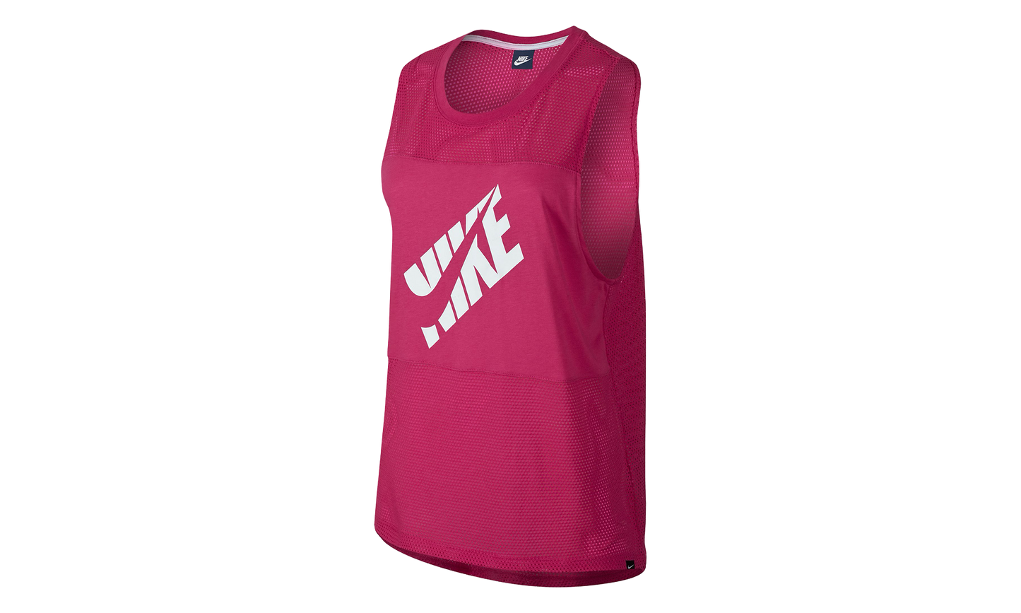 Athletic Tank Top WMNS"Pink/ White" 725826 616