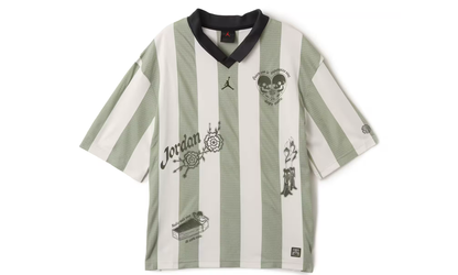 Brooklyn Goalie Tee "Green / Beige" IM8211 370