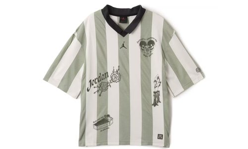 Brooklyn Goalie Tee "Green / Beige" IM8211 370