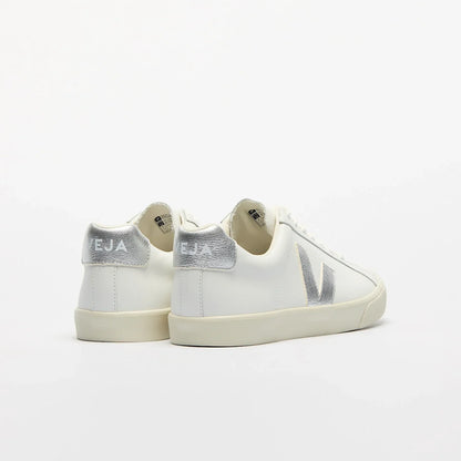 Women's Esplar Leather in White Silver