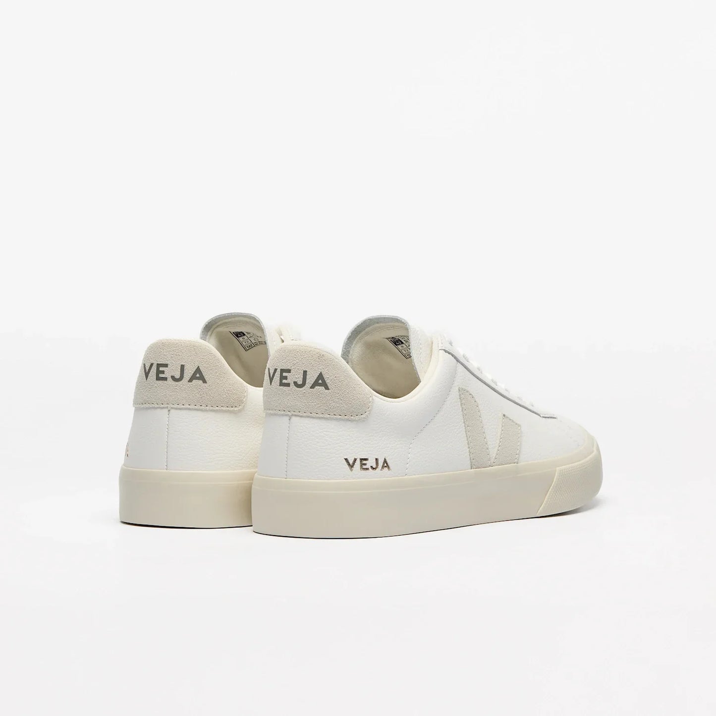 Women's Campo Leather in White Natural