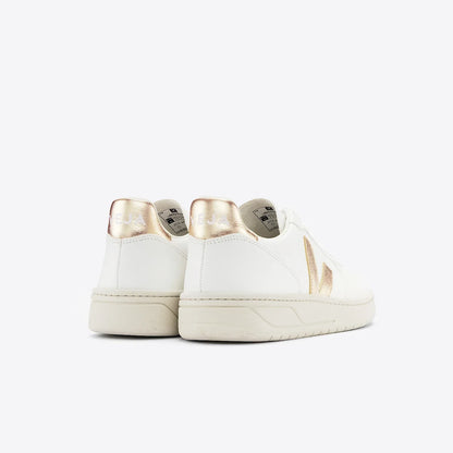 Women's V-10 Leather in White Platine