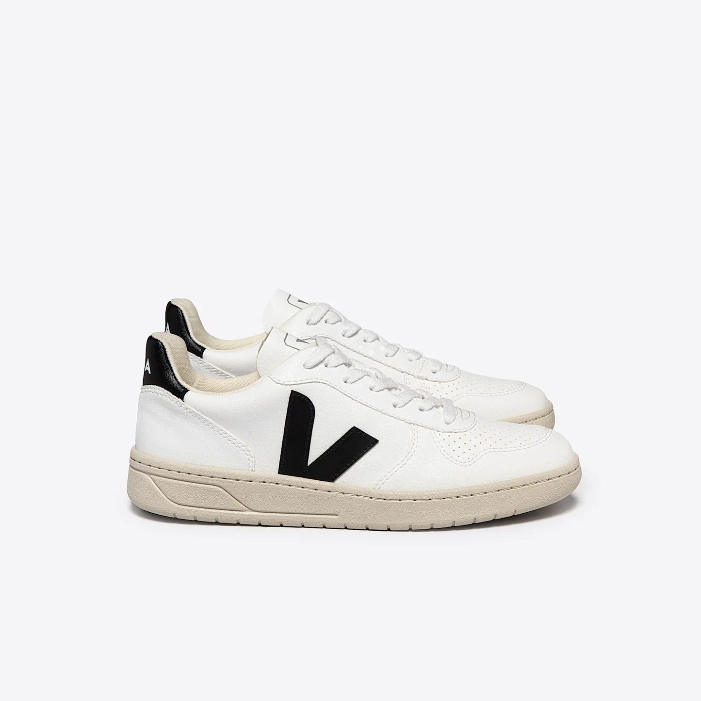 Women's V-10 CWL in White Black