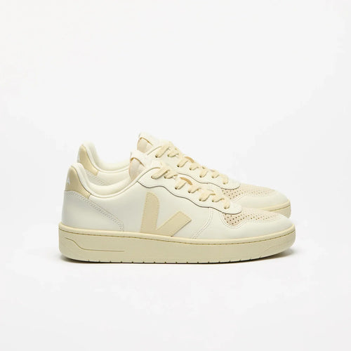 Women's V-10 Leather in Pure Calcaire