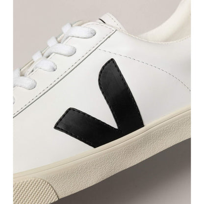 Women's Esplar Leather Sneaker in White Black