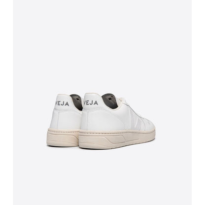 Women's V-10 Leather Sneaker in White