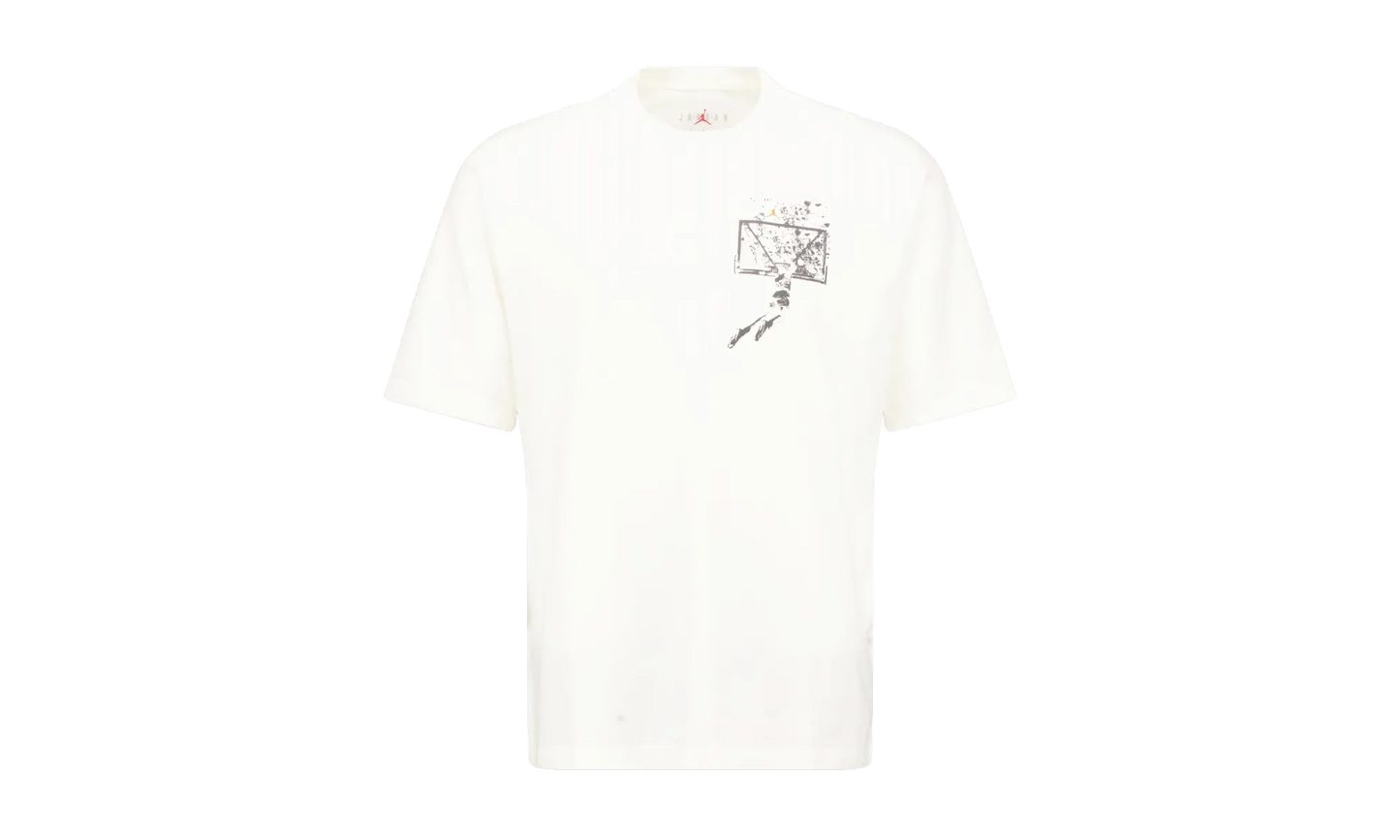 Brooklyn Oversized Graphic Tee "Grey / Beige" IB3297 133