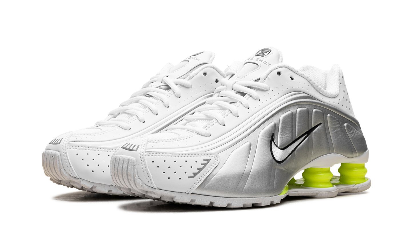 Shox R4 WMNS"White Metallic Silver Volt" AR3565 102