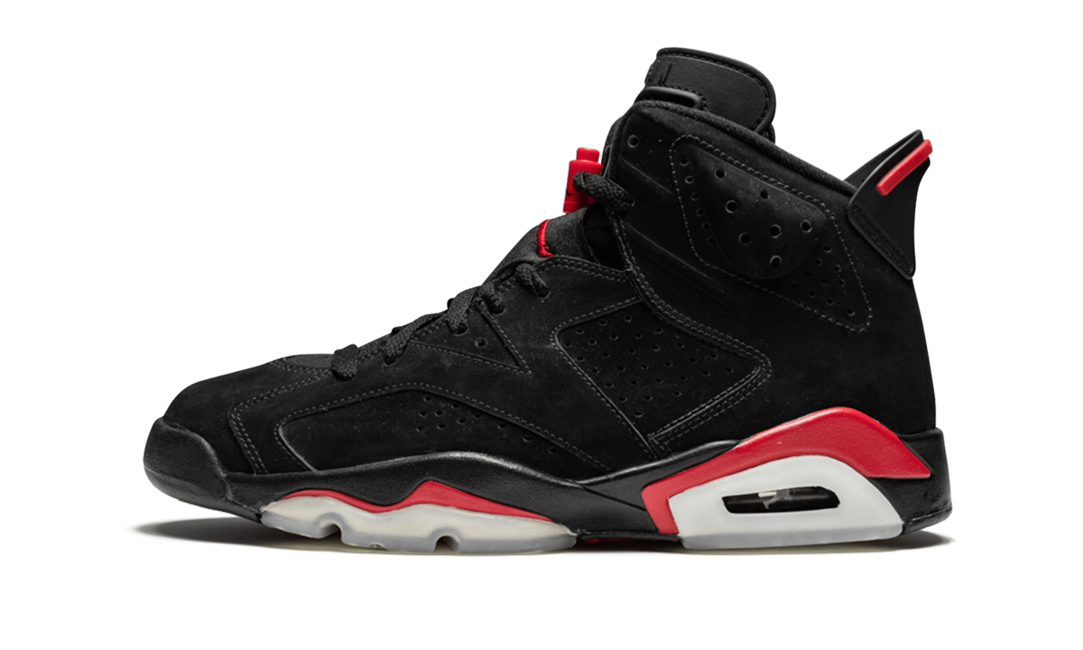 6 Retro "BLACK / VARSITY RED" 384664 061