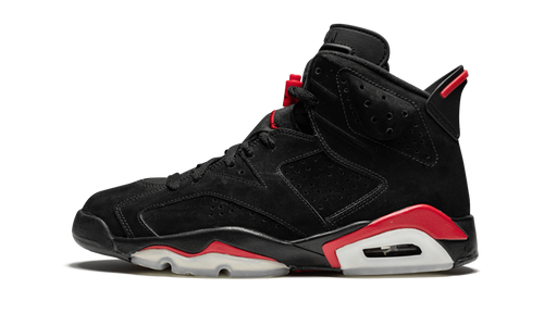 6 Retro "BLACK / VARSITY RED" 384664 061