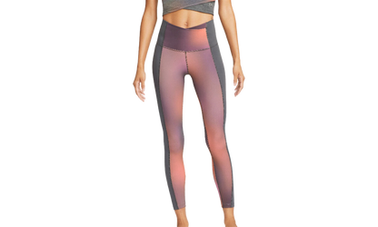 Womens Yoga Dri-fit - Tight Fit Leggings"IRON GREY/MULTI COLOR" DQ6427 068