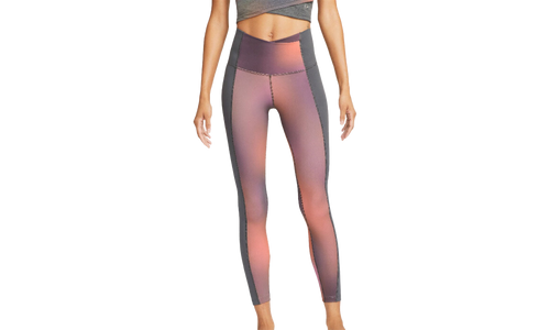 Womens Yoga Dri-fit - Tight Fit Leggings"IRON GREY/MULTI COLOR" DQ6427 068